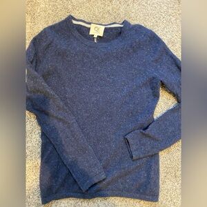 Women's Blue Crewneck Sweater